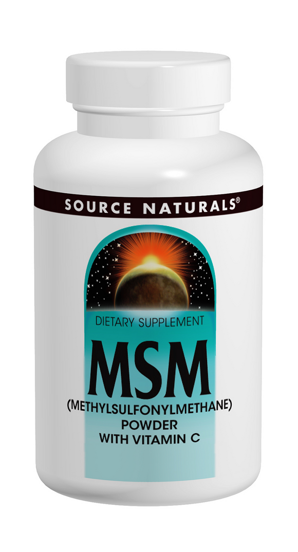 ソースナチュラルズ,　MSM（メチルスルホニルメタン）ビタミンC含む　750 mg 240タブレット