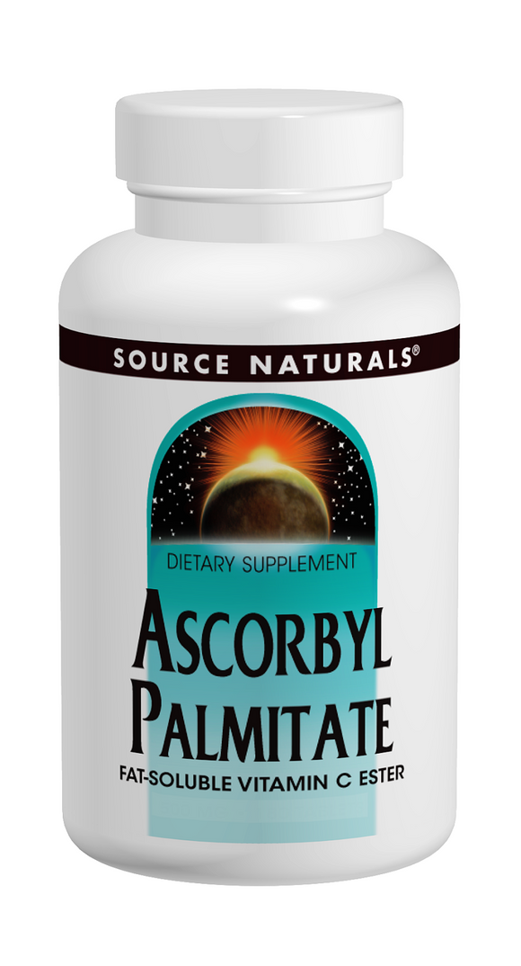 脂溶性ビタミンC　パルミチン酸アスコルビル　500mg180カプセル Source Naturals （ソースナチュラルズ）