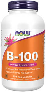 ビタミンB-100 -250ベジカプセルNOW Foods（ナウフーズ）