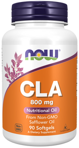 CLA (共役リノール酸) 800 mg 90ソフトジェルNOW Foods（ナウフーズ）