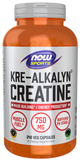 クレアルカリンKre-Alkalyn クレアチン240ベジカプセルNOW Foods（ナウフーズ）