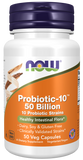 プロバイオティック-10（ 500 億）50ベジカプセルNOW Foods（ナウフーズ）