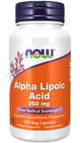 アルファリポ酸 250 mg 120ベジカプセルNOW Foods（ナウフーズ）