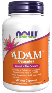 ADAMアダム メンズマルチビタミン90ベジカプセルNOW Foods（ナウフーズ）