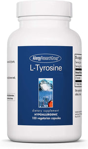 Allergy Research Group , L-チロシン500mg100ベジタリアンカプセル