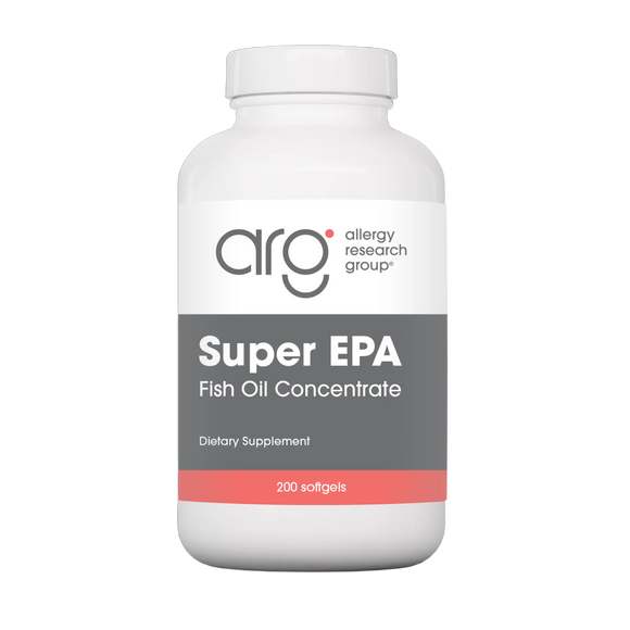 Allergy Research Group  スーパーＥＰＡ & DHA フィッシュオイルコンセントレイト　水銀除去済　200ソフトジェル