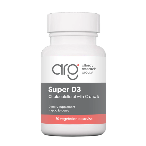 アレルギーリサーチグループ Allergy Research Group スーパービタミンD3 　60ベジタリアンカプセル