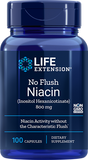 LifeExtension(ライフエクステンション）ノーフラッシュナイアシン　640 mg, 100 カプセル