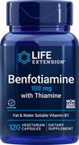 LifeExtension(ライフエクステンション）ベンフォチアミン（チアミン配合）100 mg、120ベジタリアンカプセル