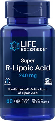 スーパーR-リポ酸240 mg、60ベジタリアンカプセル
