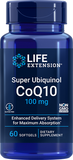 スーパーユビキノールCoQ10 100 mg、60ソフトジェル