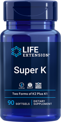 LifeExtension(ライフエクステンション）スーパーK　ビタミンK　90ソフトジェル