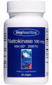 アレルギーリサーチグループ Allergy Research Group ナットウキナーゼ100mg　60ソフトジェル