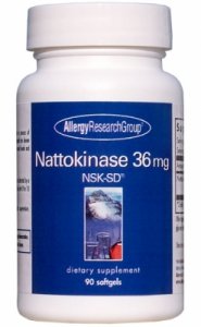 アレルギーリサーチグループ Allergy Research Group ナットウキナーゼ36mg　90ソフトジェル