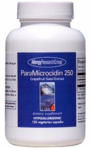 アレルギーリサーチグループ Allergy Research Group グレープフルーツシードエキス 250mg　（ParaMicrocidin 250 Mg ) 120ベジタリアンカプセル