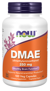 DMAE250mg　100ベジカプセル NOW Foods（ナウフーズ）