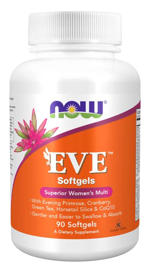 Eve女性用マルチビタミンミネラル　90ソフトジェル NOW Foods（ナウフーズ）