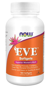 Eve女性用マルチビタミンミネラル　180ソフトジェル NOW Foods（ナウフーズ）