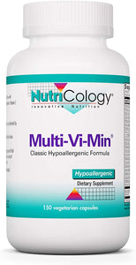 NutriCology（ニュートリコロジー）マルチビタミン・ミネラルMulti-Vi-Min150ベジタリンカプセル