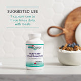 NutriCology（ニュートリコロジー）マルチビタミン ミネラル　鉄と銅を含まない　Multi-Vi-Min without Copper & Iron　150カプセル