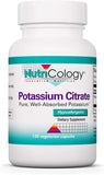 NutriCology（ニュートリコロジー）カリウム Potassium Citrate 120ベジタリアンカプセル