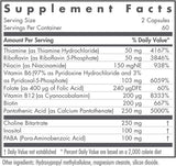 NutriCology（ニュートリコロジー）スーパービタミンB　Super Vitamin B  120ベジタリアンカプセル