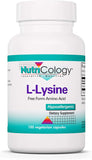 NutriCology（ニュートリコロジー）L-リジン500mg100ベジタリアンカプセル