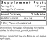 AllergyResearchGroup（アレルギーリサーチグループ）ラクトフェリン120ベジタリアンカプセル