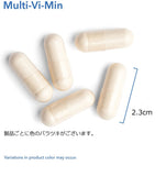 マルチビタミン・ミネラルMulti-Vi-Min150ベジタリンカプセル２ボトルセット