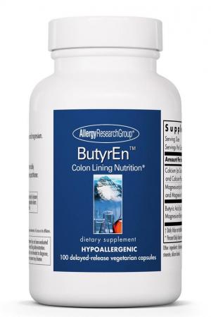 アレルギーリサーチグループ ButyrEn（ブチレン）100遅延放出ベジタリアンカプセル