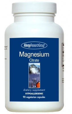 アレルギーリサーチグループ Allergy Research Group クエン酸マグネシウム　Magnesium Citrate　90ベジタリアンカプセル