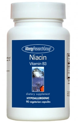アレルギーリサーチグループ Allergy Research Group ナイアシン（ビタミンB3） 90ベジタリアンカプセル　（ノーフラッシュではありません）