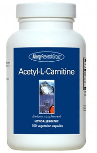 アレルギーリサーチ　アセチルL-カルニチン 500mg100ベジタリアンカプセル