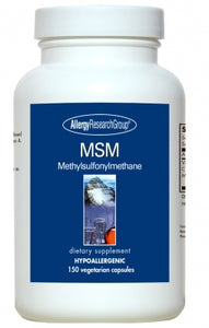 アレルギーリサーチグループ Allergy Research Group ＭＳＭ（メチルスルフォニルメタン）500mg 150 ベジタリアンカプセル