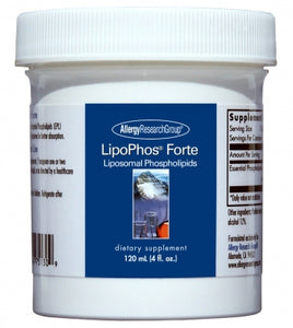 アレルギーリサーチ LipoPhos フォルテリポソームリン脂質120ミリリットル（4液量オンス）