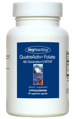 アレルギーリサーチグループ Allergy Research Group QuatreActiv　Folate　葉酸　90ベジタリアンカプセル