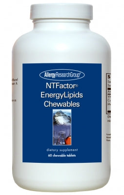 アレルギーリサーチ NTFactor EnergyLipids 60チュアブルウェーハ