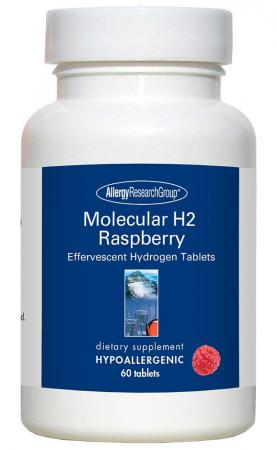 アレルギーリサーチグループ Allergy Research Group モレキュラー（分子）H2　ラズベリー　60ベジタリアンタブレット