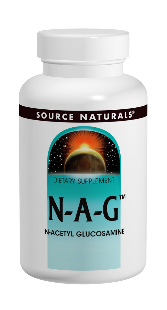 NAG （N-アセチルグルコサミン）500mg　120タブレットSource Naturals （ソースナチュラルズ）