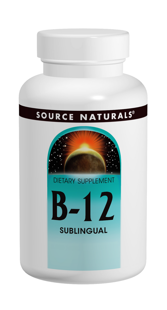 Source Naturals(ソースナチュラルズ）ビタミン (B-12)60ファースト メルト