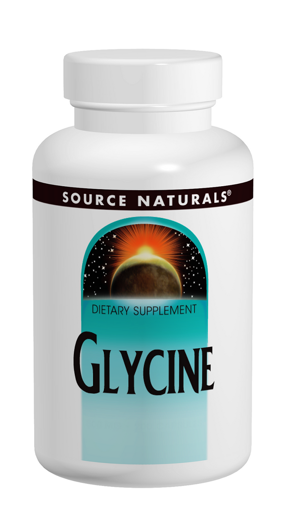グリシン　Glycine　500mg　200カプセル Source Naturals （ソースナチュラルズ）