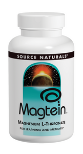 Source Naturals(ソースナチュラルズ）Magtein マグテイン (マグネシウム l-トレオン酸)   180カプセル