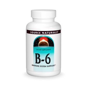 ビタミンB-6 (500mg ）100タブレット Source Naturals （ソースナチュラルズ）